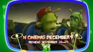 Planet 51 Nickleodeon TV Promotion