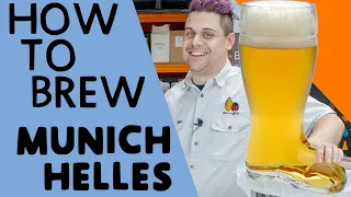 How to brew a MUNICH HELLES (with RECIPE).