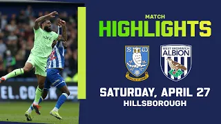 Baggies beaten in penultimate league match | Sheffield Wednesday 3-0 Albion | MATCH HIGHLIGHTS