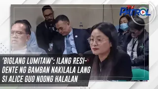 'Biglang lumitaw': Ilang residente ng Bamban nakilala lang si Alice Guo noong halalan | TV Patrol