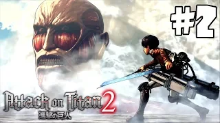 Attack on Titan 2 Walkthrough PART 2 - 104 Cadet Corps First Battle XBOX ONE X 1080p