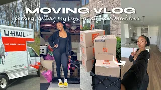 moving vlog ep. 1  : i found my dream apartment (packing, getting my keys & empty apartment tour)