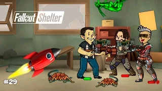 ТАЙНА КРАСНОЙ РАКЕТЫ И ЖУЧИНАЯ ОХОТА - Fallout Shelter #29