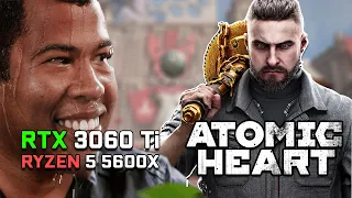 RTX 3060 Ti vs Atomic Heart | Great Work Comrades | 1080P - 1440P | Ryzen 5 5600X | RTX On Benchmark