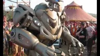 Titan The Robot - Glastonbury Festival 2010