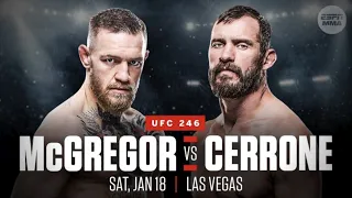 Conor McGregor vs Donald "Cowboy" Cerrone FIGHT HIGHLIGHTS + Tactical Analysis | UFC 246