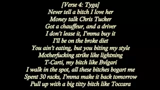 Official Tyga-Switch Lanes Ft (Game) Lyrics 1080p
