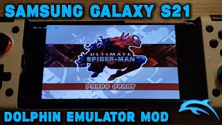 Samsung Galaxy S21 / Exynos 2100 - Ultimate Spider-Man - Dolphin MOD - Test