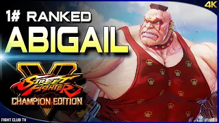 Hornswoggle (Abigail) ➤ Street Fighter V Champion Edition • SFV CE [4K]