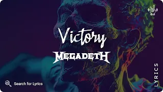 Megadeth - Victory (Lyrics video for Desktop)