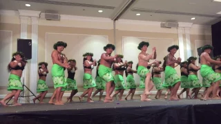 Hula Halau O'Walea performing Logo Te Pate June 2 2107