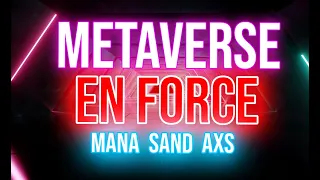 AXS SAND MANA - METAVERSE ET GAMING  : VERS UNE ADHÉSION MASSIVE ? - analyse crypto fr