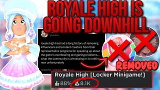 THE DOWNFALL OF ROYALE HIGH | Roblox Royale High 2024