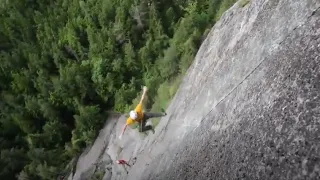 Carabiner UNCLIPS · Massive Fall Ensues