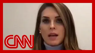 Hope Hicks describes conversation with Trump in newly released video