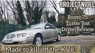 Rover 75 Turbo Test Drive/Review