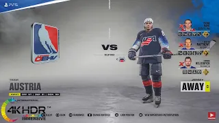 All IIHF International Team Jersey's in NHL 22