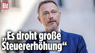 Lindner stellt Pläne gegen Inflation vor: Neues Gesetz soll für Entlastungen sorgen