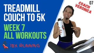 COUCH TO 5K | Week 7 - All Workouts | No Music | Treadmill Follow Along! #IBXRunning #C25K