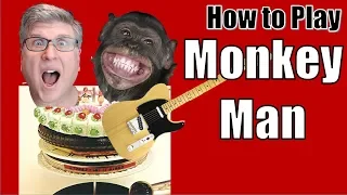 Monkey Man Lesson - Guitar Riffs of Classic Rock