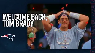 Welcome Back, Tom Brady | New England Patriots In-Stadium Tribute to Tom Brady
