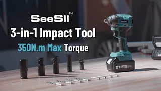 Let's go into Seesii Top-notch 3-in-1 Impact Wrench!!!