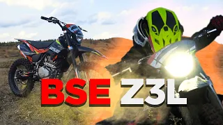 Эндуро мотоцикл BSE Z3L (2023) | Самый доступный в России! | Оптимальный мотоциклов вне конкуренции.
