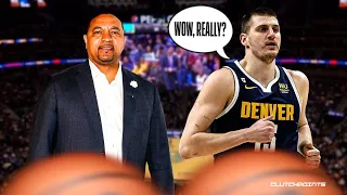 Can't believe WHO did not give a VOTE for Nikola Jokic MVP. Charles Barkley gets controversial