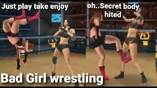 Hot ladies boxing video clipp | bes red ligenie | women wrestling gaming video | #mobilegamebd