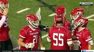 Maryland vs Rutgers Lacrosse Highlights |  B10 Semis 2023 College Lacrosse