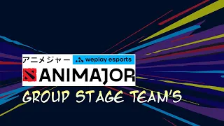 The WePlay AniMajor 2021 Group Stage Team's Intro