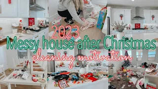 NEW ✨ AFTER CHRISTMAS CLEAN WITH ME!! || CLEANING MOTIVATION || SPEED CLEANING