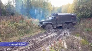 На что способны наши грузовики на бездорожье, когда за рулем профи!