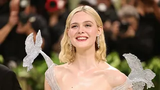 Elle Fanning Is a Literal Princess at the Met Gala .