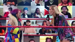 Asuka & Rhea Ripley Confront Charlotte Flair