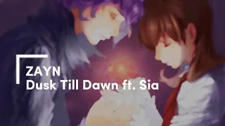 ZAYN - Dusk Till Dawn ft. Sia [ Lyrics ] | SING OFF vs Madison Beer | Nightcore Mashup