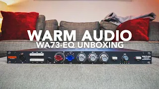 Warm Audio WA73-EQ Unboxing!