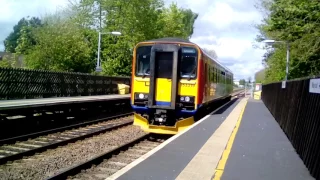 Class 153 at metheringham station