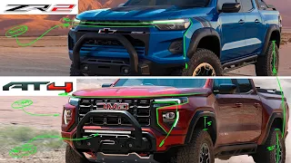 Well this choice just got A LOT HARDER! 2023 GMC Canyon vs NEW Chevy Colorado
