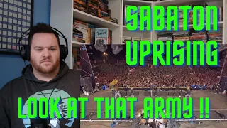 LOOK AT THAT ARMY !! FIRST TIME HEARING -SABATON - Uprising (OFFICIAL LIVE) [REACTION]