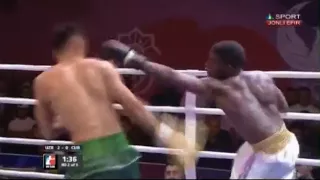 IQBOLJON HOLDAROV SUPER JANG HAKAMLAR YANA KUBAGA YON  BOSDI  Uzbek Tigers vs Cuba Domadores