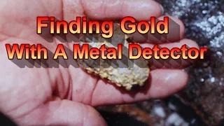 Hunting Gold Nuggets With A Metal Detector
