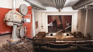 Exploring an Abandoned Movie Theater w/1950s Projector