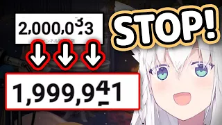 Fubuki Starts Losing Subscribers After Reaching 2 Million Subs【Hololive】