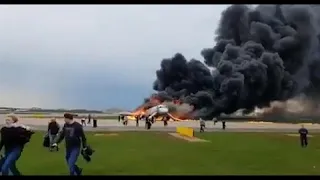 One dead and several injured on Russian plane that landed with fire on board - Russian news agencies