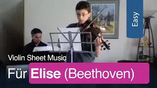 Für Elise | Free Easy Violin Sheet Music