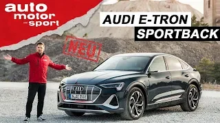 Audi e-tron Sportback: Mehr als ein neues Dach? | Sitzprobe/Review | auto motor und sport