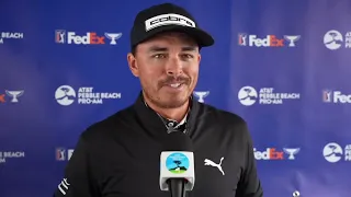 Rickie Fowler Thursday Flash Interview 2024 AT&T Pro Am Pebble Beach © PGA Tour