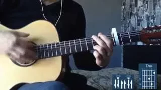 Tired of being sorry - Tutorial / Chords on Guitar