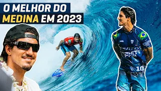 A MÁQUINA CHAMADA GABRIEL MEDINA - TODAS AS ONDAS EXCELENTES DO TRICAMPEÃO MUNDIAL EM 2023!